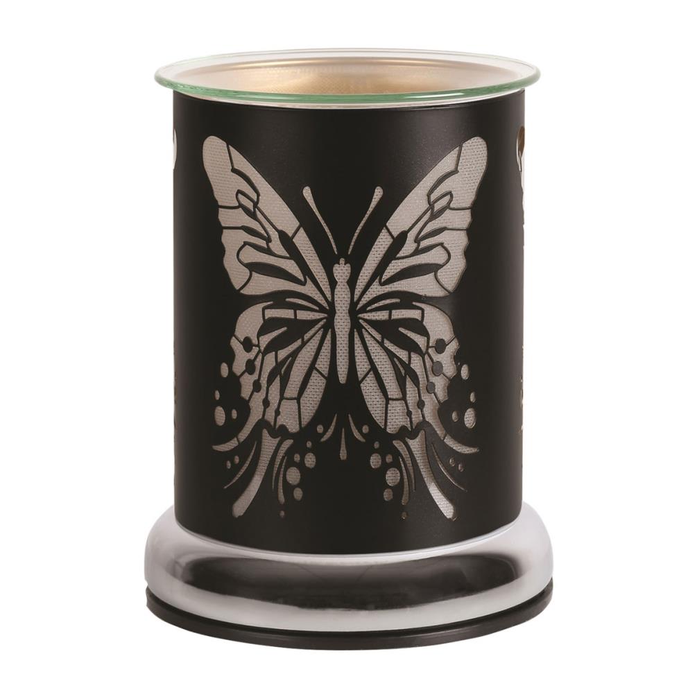 Aroma Black Butterfly Touch Electric Wax Melt Warmer Extra Image 1